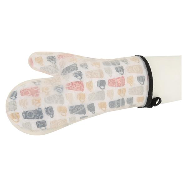 Micro-onde de cuisson Oven Mitts Anti Slip Heat de coton de silicone de cuisine résistant