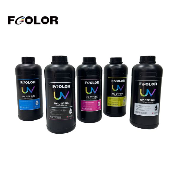 Fcolor Hot Selling Uv Printer  Ink for Espon  1390 Xp600 Dx 5  1400 L800 R290 R330 R1800 Flatbed Printer LED UV Ink
