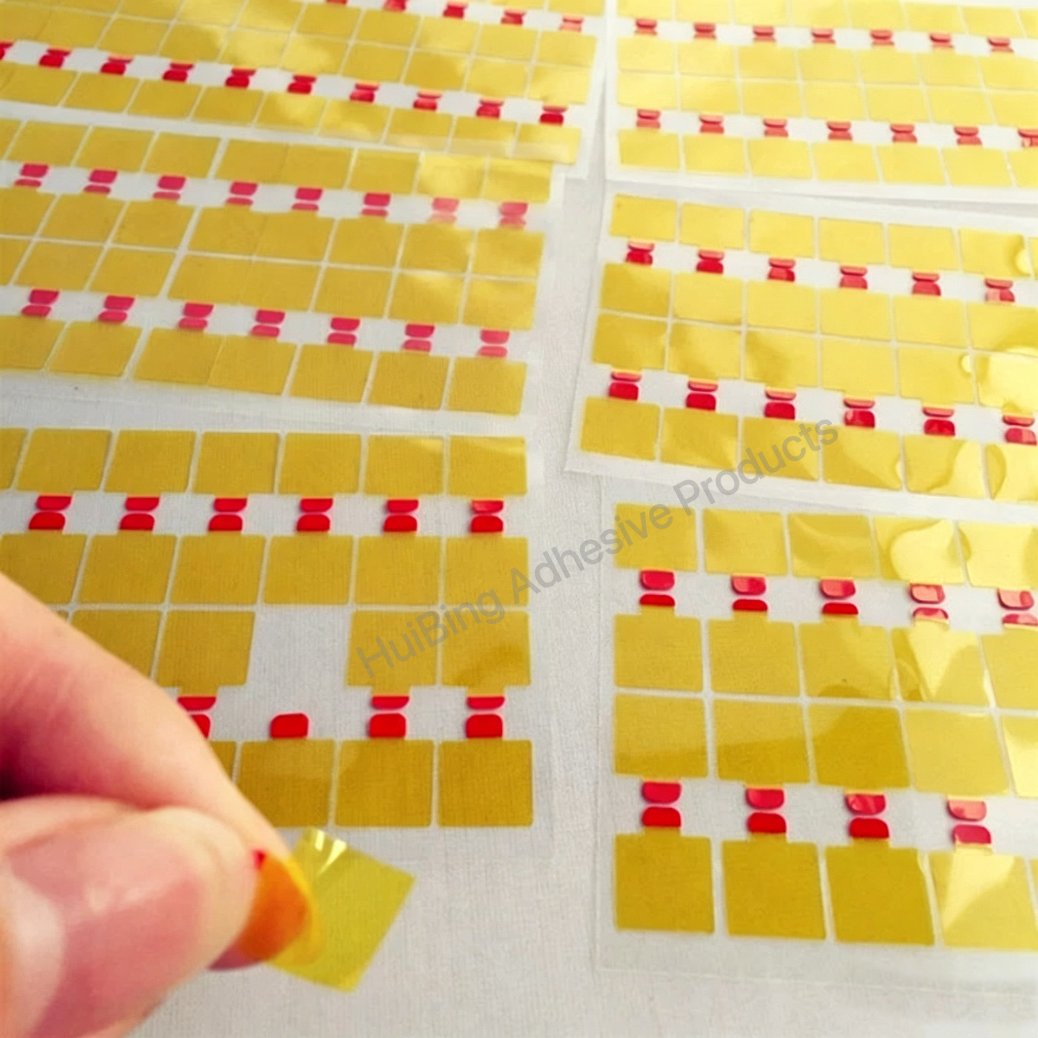 Electronic Components Amber 0.03mm Kapton Polyimide Tape , Kapton Tape Insulation Voltage