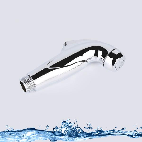 Chrome Plastic Push Washing Hand Toilet Bidet Spray Set for Keeping Body Clean