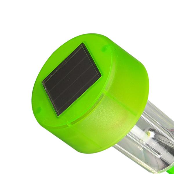 RoHS Rechargeable Solar Garden Lights 1.2V Green Cool White