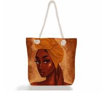 Bolsa de Compras de tela pequena reutilizável