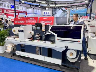 Eighty Percent Coverage Pantone Colors Automatic Sticker Label Die Cutter 450 USD Printing Head Cost