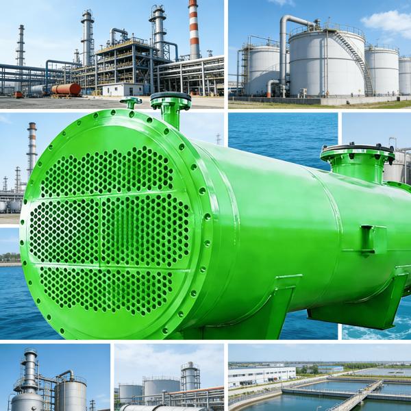 Stainless Steel Heat Exchanger with Customized Size and 0.1-10 Mpa Design Pressure for Industrial Applications