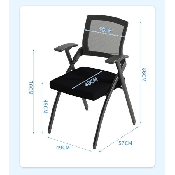 Commercial Furniture School Classroom Student Folding Conference Chair Folding Training Chair Study Chair