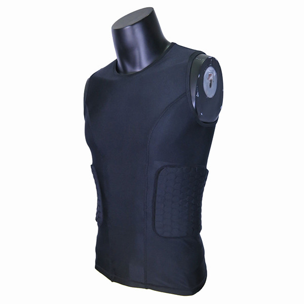 Жилет обжатия безрукавной одежды спорт обжатия крутой проложенный Унисекс