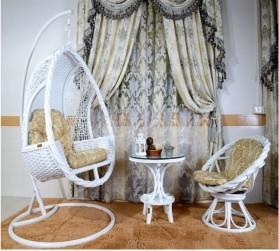 Rattan Wood White Color Series 09