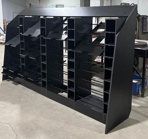 AT-0064 Modular Waterfall Display Rack Fixture Customizable Various Sizes Available