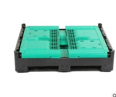 Convenient Folding Plastic Pallet Box Bin for Fruit and Vegetable Industrial Furniture
