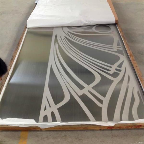 Stainless steel sheet metal HL and  NO.4 finish for interior cladding and kitchen cabinet works