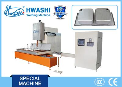 Inox Kitchen Sink Automatic Welding Machine , CNC Sink Seam Welding Machine