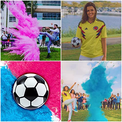Gender Reveal Props Confetti Powder Filler 14*14*14cm Football for Baby Celebrations