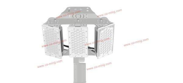 CCT 2700-6500K LED Street Light High Luminous 30 60 90 120 Degree 160lm/w 180W