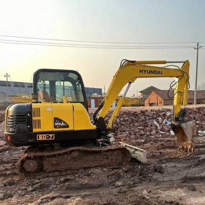 0.21m3 Bucket Capacity Crawl Excavator Used Mini Hyundai HX60