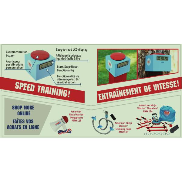 Battery Powered 5 Digit Countdown Timer Digital For Speed Training