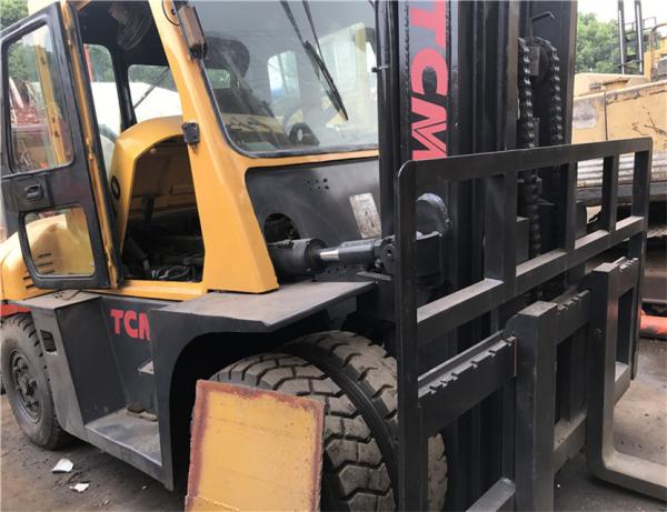 Used TCM FD70 forklift/tcm 7t forklift made in japan/tcm forklift for sale