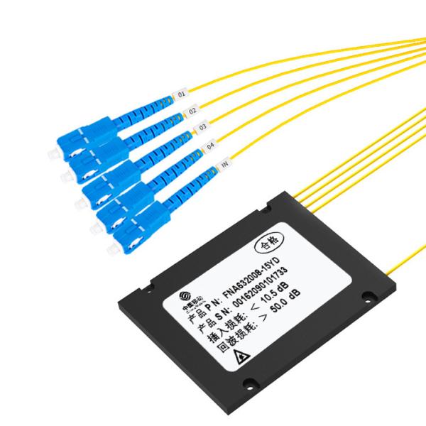 Diviseur fondu stable environnemental de fibre pour le système de communication