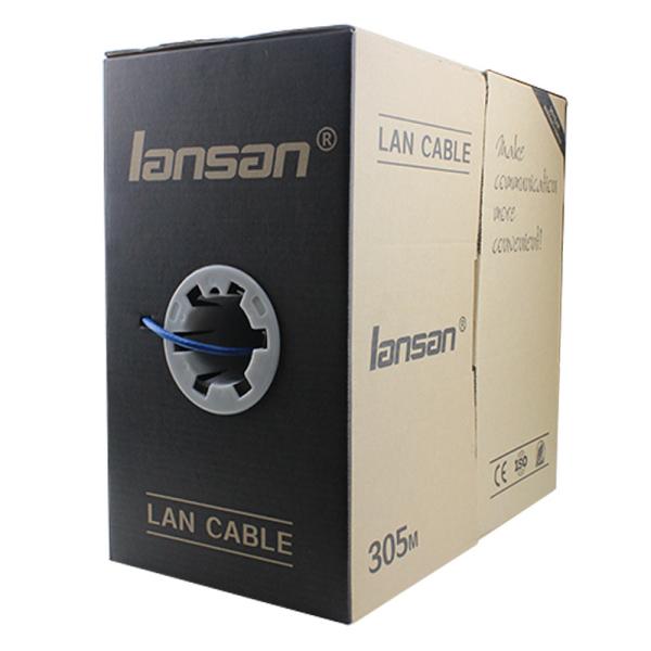 Фольга Al сети защищала медный заплетая кабель SFTP Cat6a