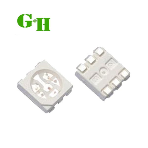 5050 LED Chip SMD LED RGB LED 12V 0.24W Per Chip with 120 Degrees Viewing Angle for Indoor Outdoor Lighting