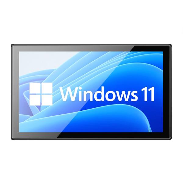 ZXTLCD PC industrial todo en uno de 24 pulgadas IP65 a prueba de agua, integrado J4125, pantalla táctil capacitiva, 8 GB de memoria en stock