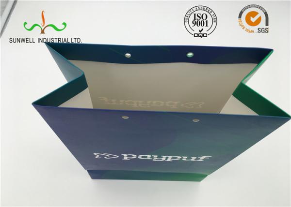 OEM Custom Luxury Gift Craft Shopping White Kraft Paper Bag With Handle Manufacturer