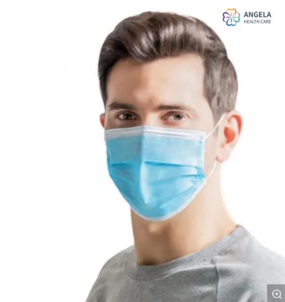 Medical Protective Disposable Face Mask Factory Certificated with Ce FDA ISO13485