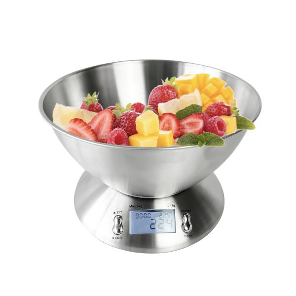 Medidor de peso electrónico inteligente 5kg Nutrición cocina digital horneado Pesada con pantalla digital certificado ROHS