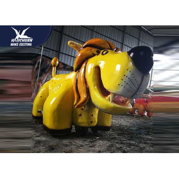 Remote Control Motorized Animal Scooters Of Silicone Rubber / Self Propelled Scooter Animals