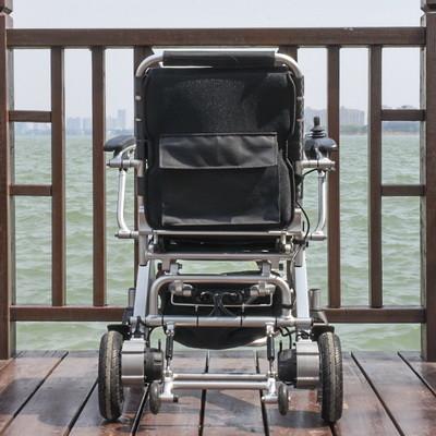 360W Portable Foldable Electric Wheelchair Brushless Motor Lightweight
