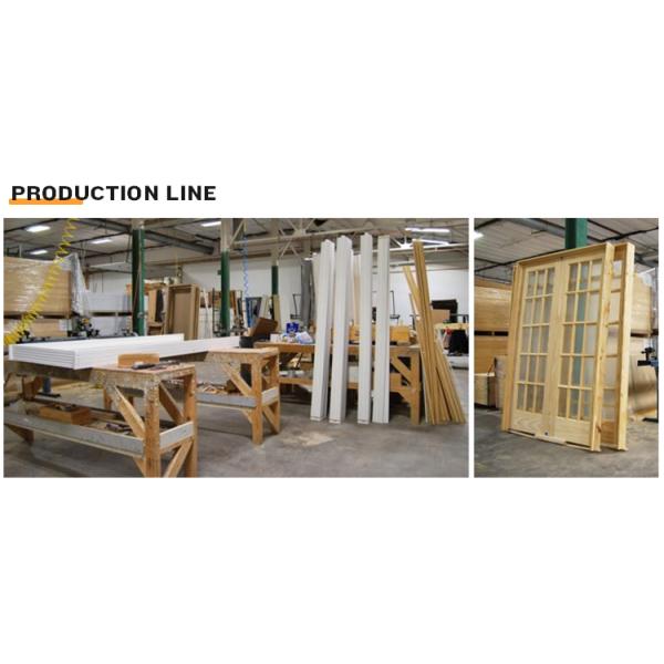 Professional Wholesale Luxury Customized Size Interior Solid Wood Door for House