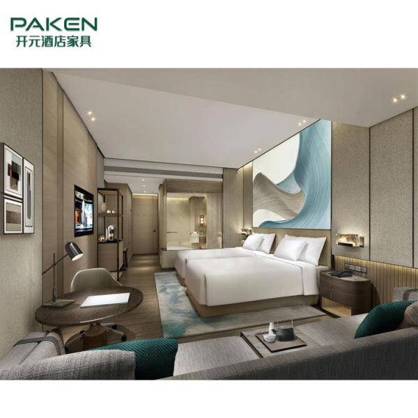 Наборы спальни гостиницы MDF деревянные