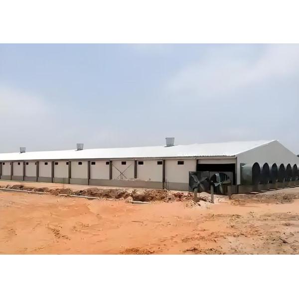 Large Space Steel Structure Construction Garage Storage Prefabricated Steel Building
