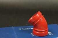 Rinceau du coude en fer ductile pour système de tuyauterie DN60-DN426