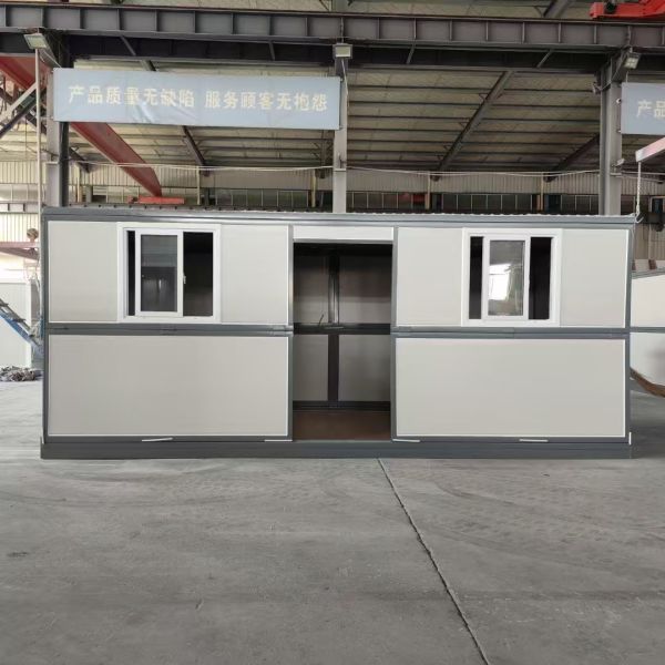 Foldable Prefabricated Home with Fast Deployment Durable Steel Frame and Weather-Resistant Design for Remote Mining Camps