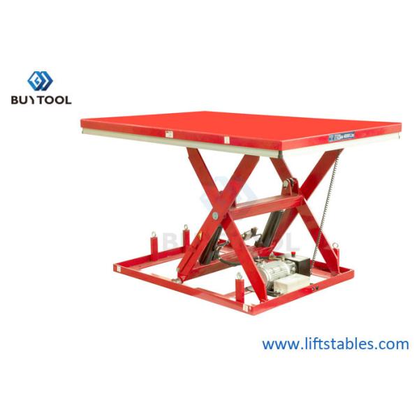 4000lbs Stationary Electric Hydraulic Lift Table Q345B Steel