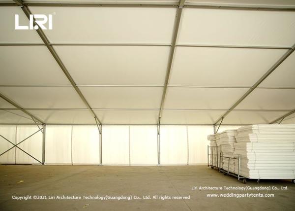Tear Resistant 20X50m Warehouse Storage Tent With PVC Fabric