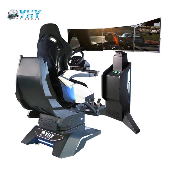プロ 9D VR シミュレーター セット ダイナミック モーション ドライブ レーシング カー シミュレーター