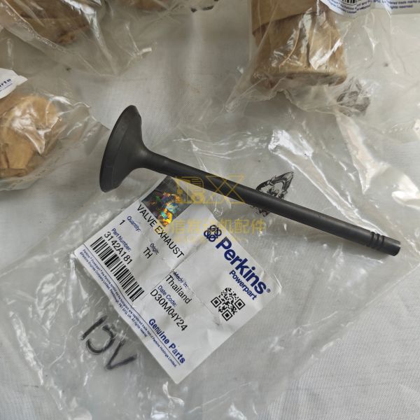 3142A181 Engine Valve Exhaust Perkins C7.1 C6.6 C4.4 1104 1106 Diesel Engine Parts