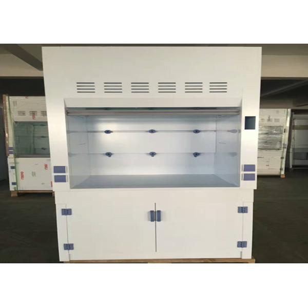 High Laboratory Exhaust Hood With PP Faucet And Sink Fume Hood