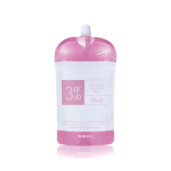 Organic Hair Color Developer 3% 6% 9% 12% Peroxide Cream Raw Material Permanent Hair Color OEM/ODM Hair Dye Factory