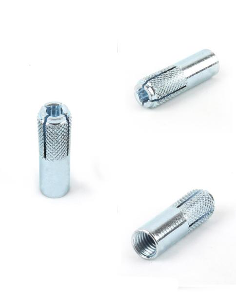 White Zinc Plated 4.8 Carbon Steel Iron Material Fasteners Drop in anchor