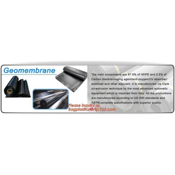 Construction Builder Film, Waterproof Dampproof, PONDS LINER, Geomembrane, Geotextile, Protective Cover