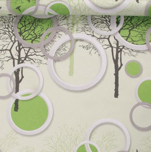 Moisture Proof Golden Damask Wallpaper PVC 100m Removable Vinyl Wallpaper