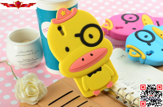 New Arrival ECO-Friendly Cartoon Silicone Cover Case For Lenovo S960