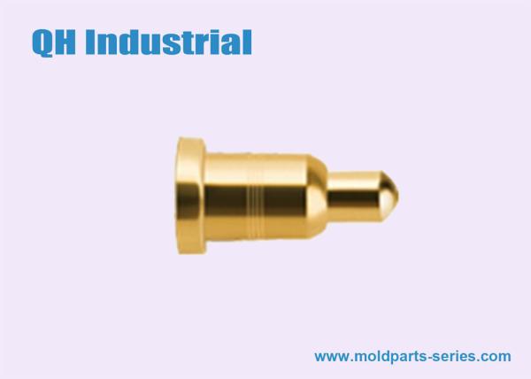 Pogo Pin,Spring-loaded Pin, PET Tracker Battery Used Brass C3604 Right-Angle Spring Loaded Pin from China Supplier