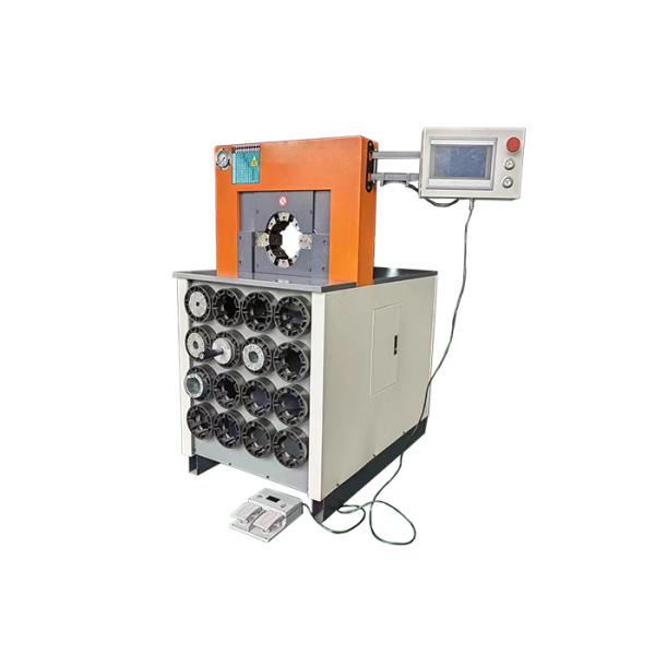 Máquina de acoplamiento de manguera hidráulica de gran tamaño 3 8 Herramienta de acoplamiento de manguera