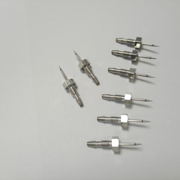 304 Stainless Steel Threaded Side Hole Needle; Puncture Needle Processing Customization