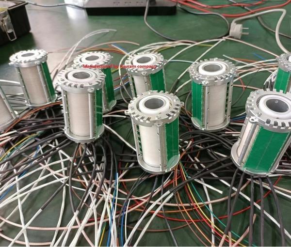 CE  400VAC/VDC Ethernet Signal Slip Rings RS485 And Video Or Sensor Singal