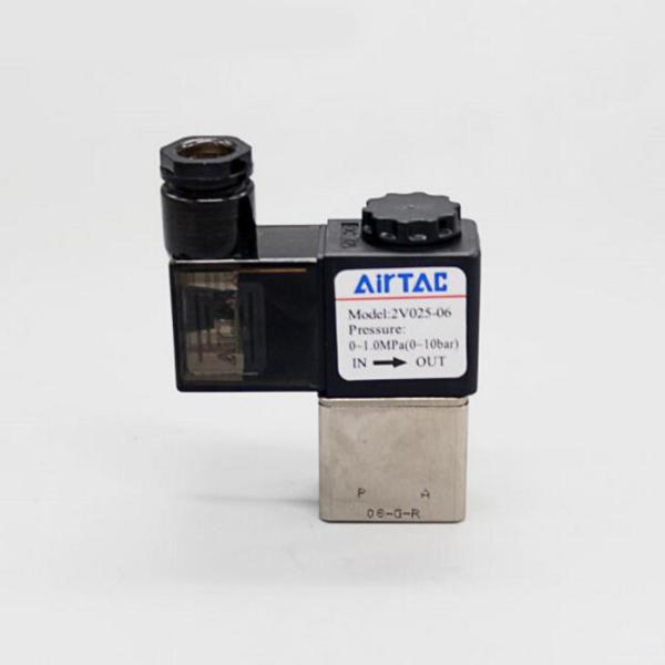 2Port 2Pos 1/4 BSP Electrical Hex Pneumatic Control Air Solenoid Valve Coil 2V025-08