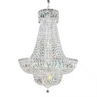 Décoration de l'hôtel moderne Lobby Villa Pendant Light Custom Grand Projet Luxe Lumière de cristal LED